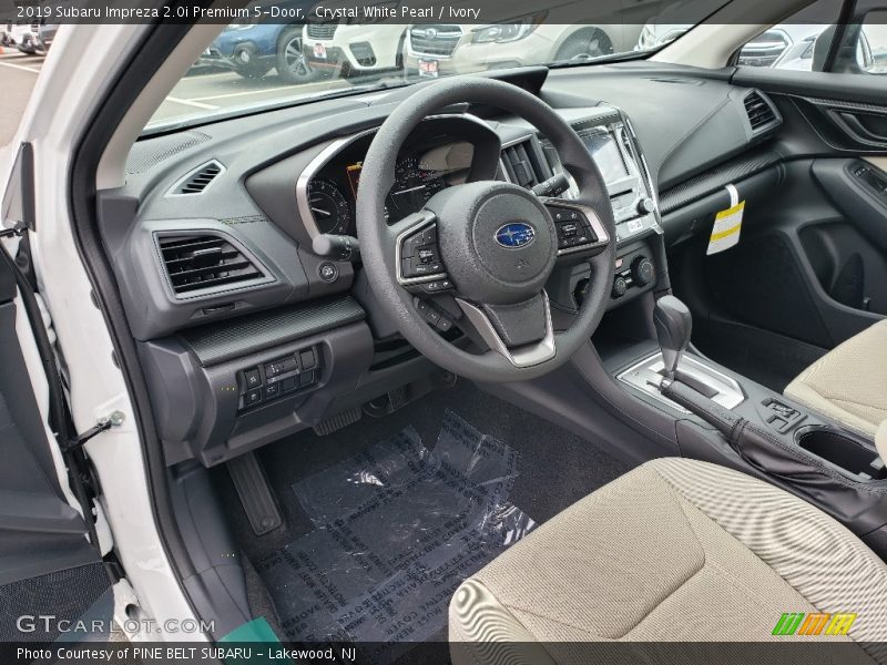  2019 Impreza 2.0i Premium 5-Door Ivory Interior