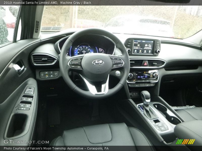  2019 Santa Fe Limited AWD Black Interior