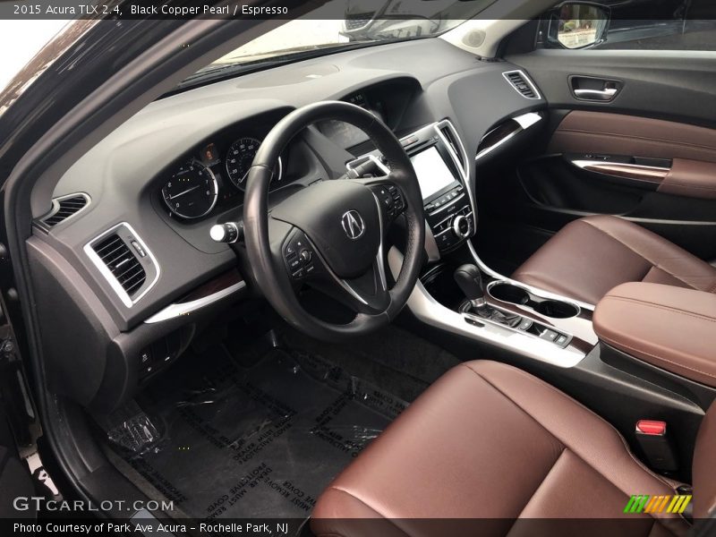 Black Copper Pearl / Espresso 2015 Acura TLX 2.4