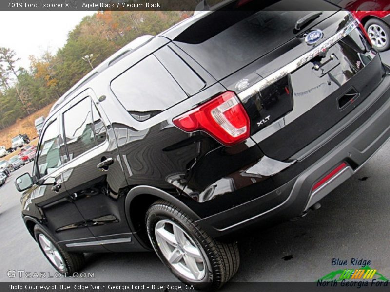 Agate Black / Medium Black 2019 Ford Explorer XLT