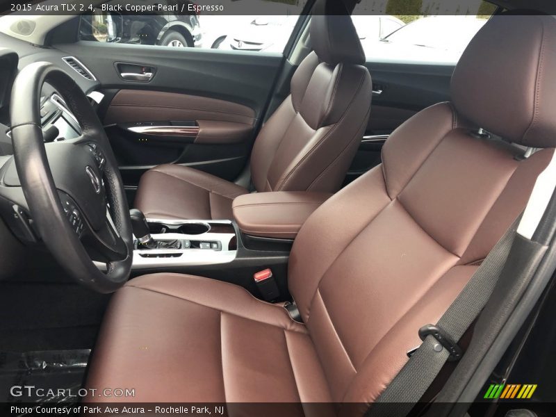 Black Copper Pearl / Espresso 2015 Acura TLX 2.4