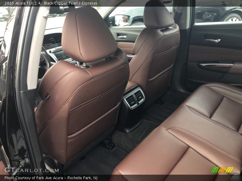 Black Copper Pearl / Espresso 2015 Acura TLX 2.4