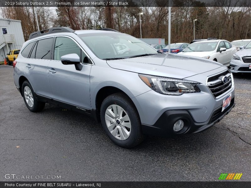 Ice Silver Metallic / Slate Black 2019 Subaru Outback 2.5i Premium