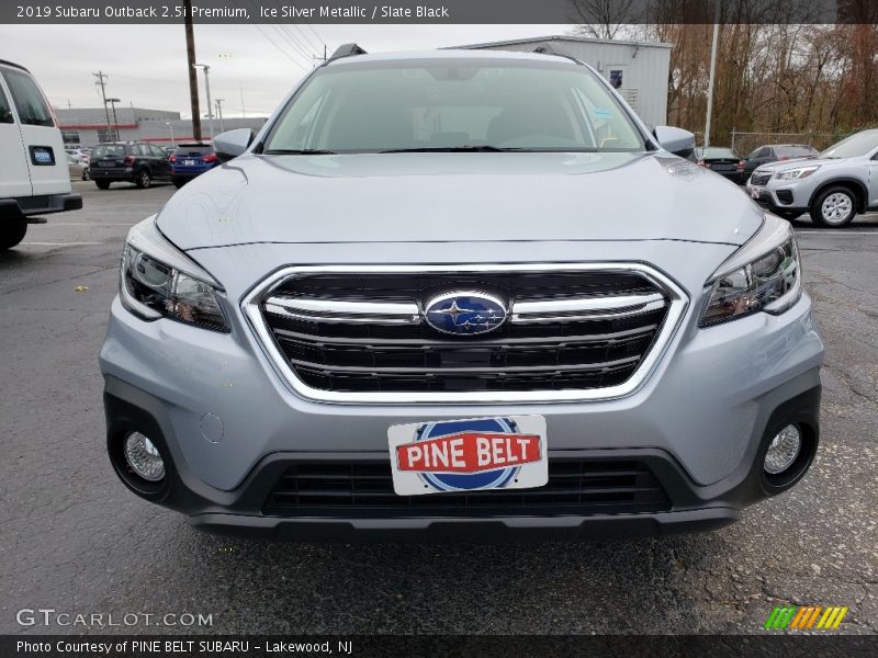 Ice Silver Metallic / Slate Black 2019 Subaru Outback 2.5i Premium