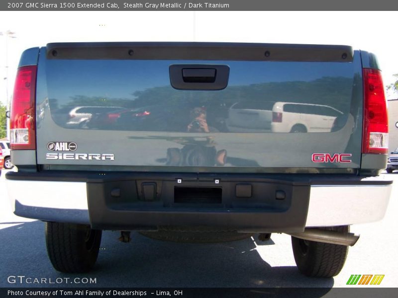 Stealth Gray Metallic / Dark Titanium 2007 GMC Sierra 1500 Extended Cab