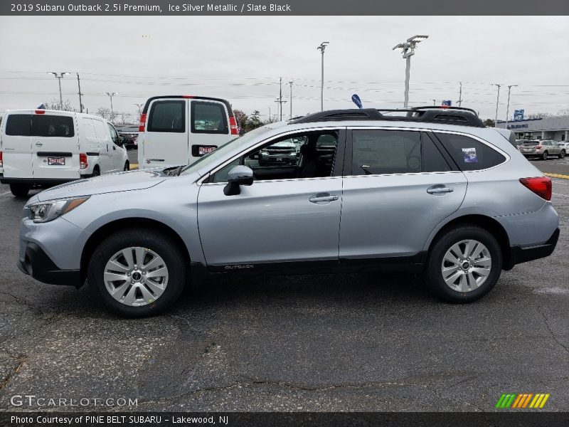 Ice Silver Metallic / Slate Black 2019 Subaru Outback 2.5i Premium