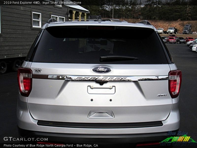 Ingot Silver / Medium Stone 2019 Ford Explorer 4WD