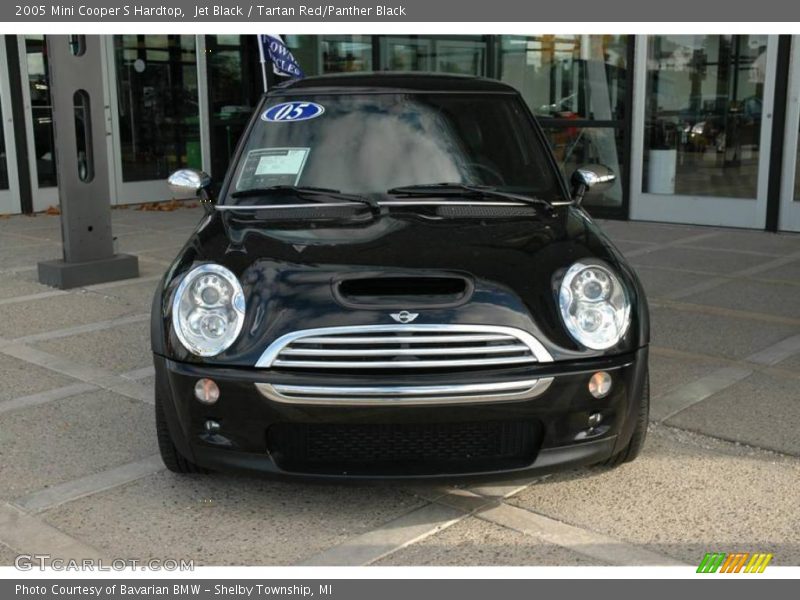 Jet Black / Tartan Red/Panther Black 2005 Mini Cooper S Hardtop