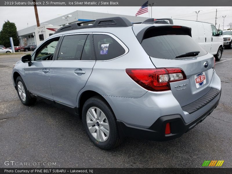 Ice Silver Metallic / Slate Black 2019 Subaru Outback 2.5i Premium