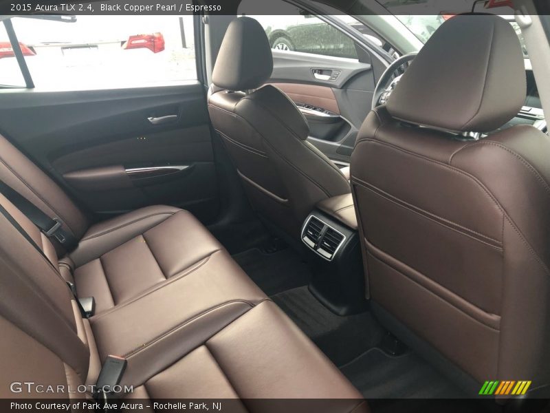 Black Copper Pearl / Espresso 2015 Acura TLX 2.4