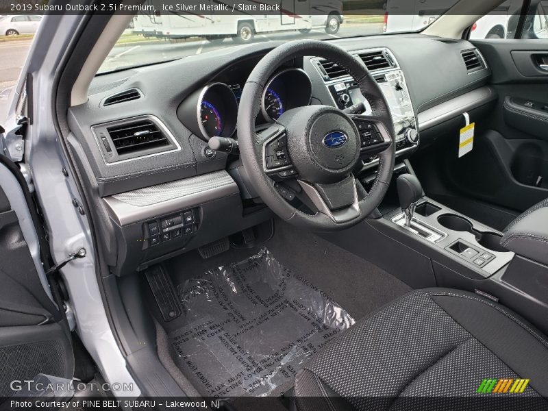 Ice Silver Metallic / Slate Black 2019 Subaru Outback 2.5i Premium