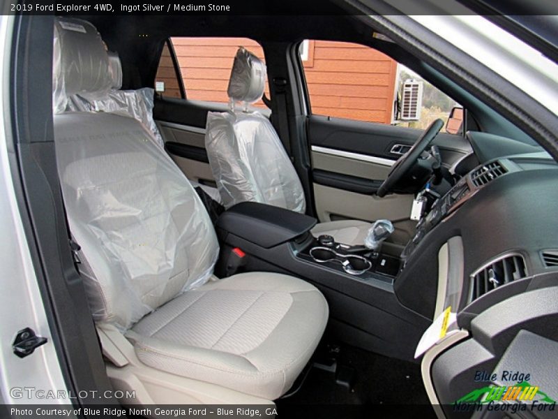 Ingot Silver / Medium Stone 2019 Ford Explorer 4WD