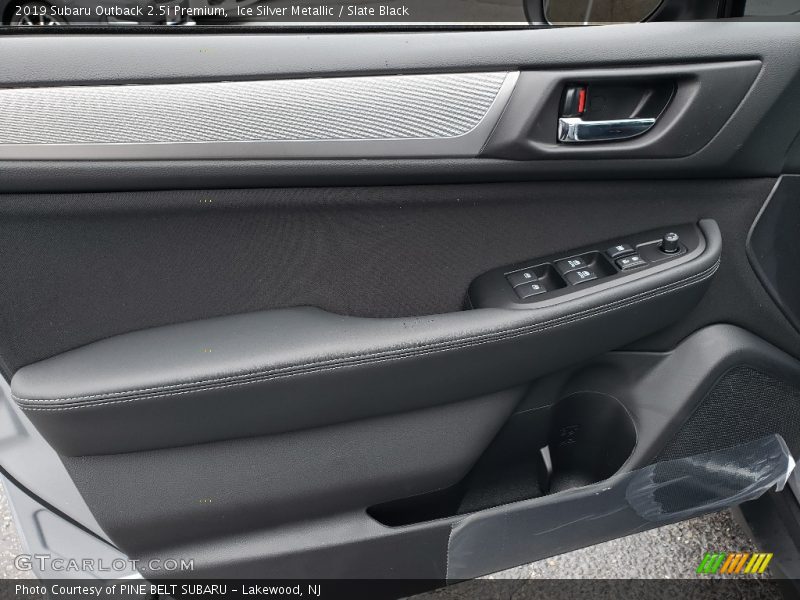 Ice Silver Metallic / Slate Black 2019 Subaru Outback 2.5i Premium