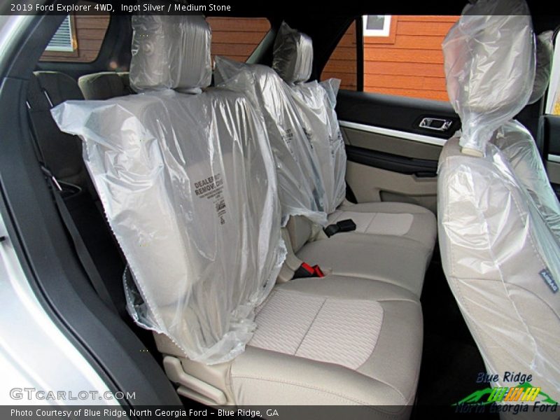 Ingot Silver / Medium Stone 2019 Ford Explorer 4WD