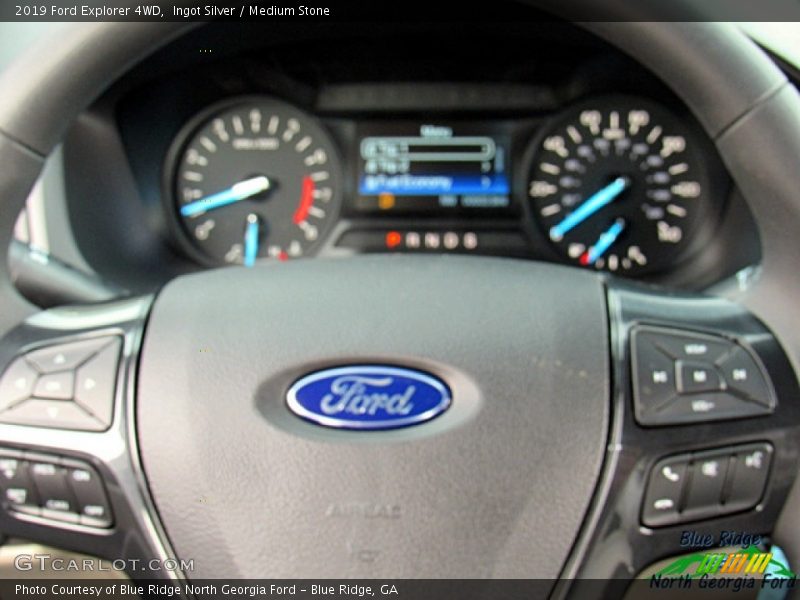 Ingot Silver / Medium Stone 2019 Ford Explorer 4WD