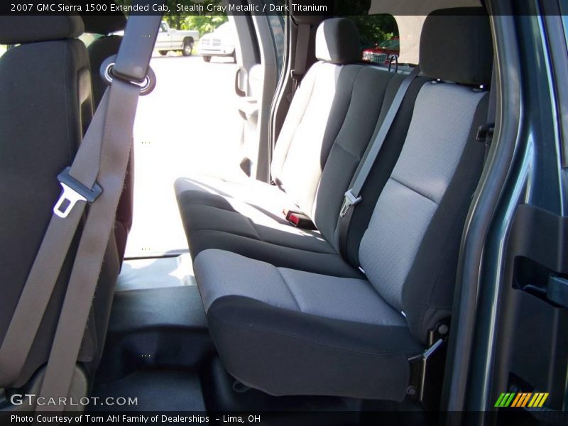 Stealth Gray Metallic / Dark Titanium 2007 GMC Sierra 1500 Extended Cab