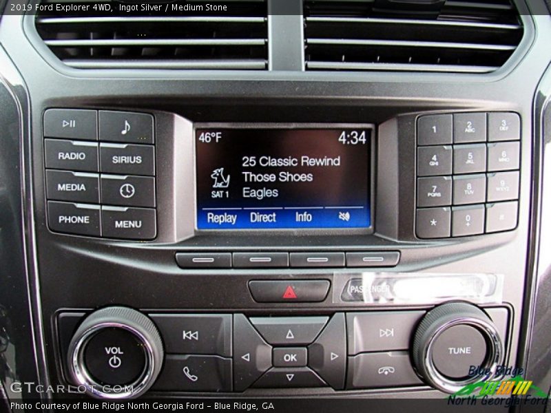 Ingot Silver / Medium Stone 2019 Ford Explorer 4WD