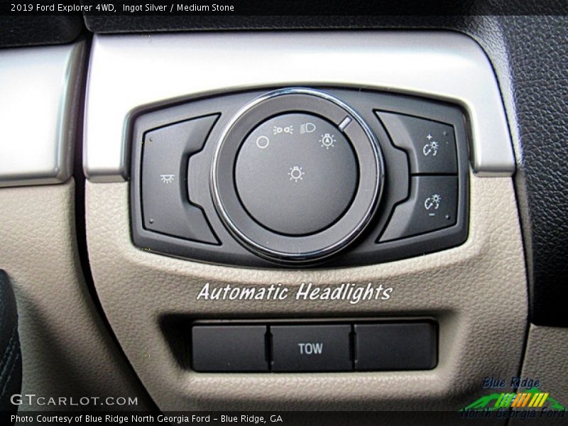 Ingot Silver / Medium Stone 2019 Ford Explorer 4WD