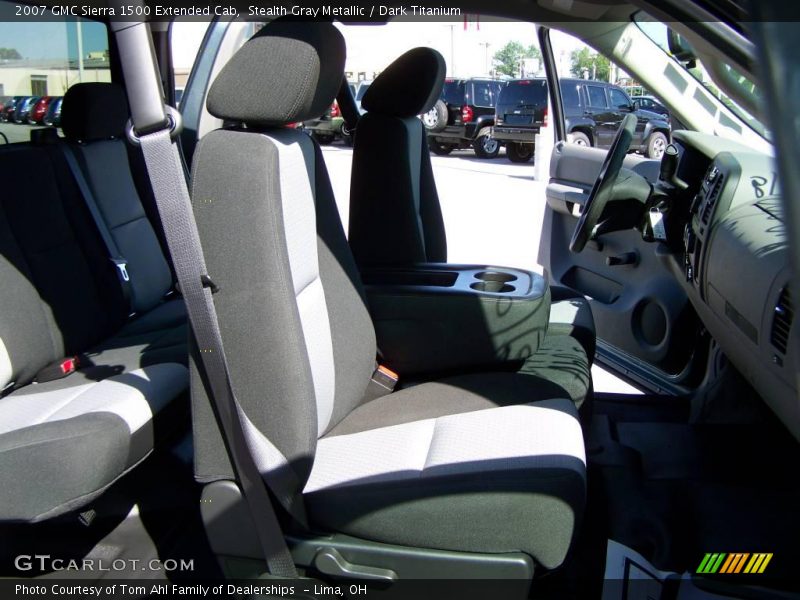 Stealth Gray Metallic / Dark Titanium 2007 GMC Sierra 1500 Extended Cab