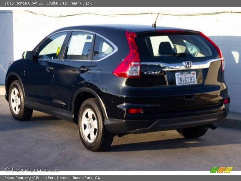 Crystal Black Pearl / Black 2015 Honda CR-V LX