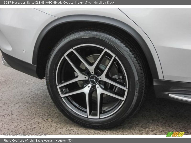 Iridium Silver Metallic / Black 2017 Mercedes-Benz GLE 43 AMG 4Matic Coupe