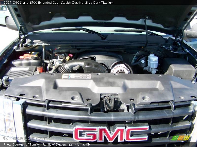Stealth Gray Metallic / Dark Titanium 2007 GMC Sierra 1500 Extended Cab