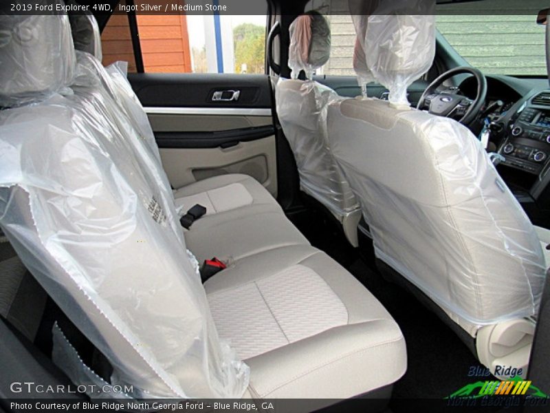 Ingot Silver / Medium Stone 2019 Ford Explorer 4WD