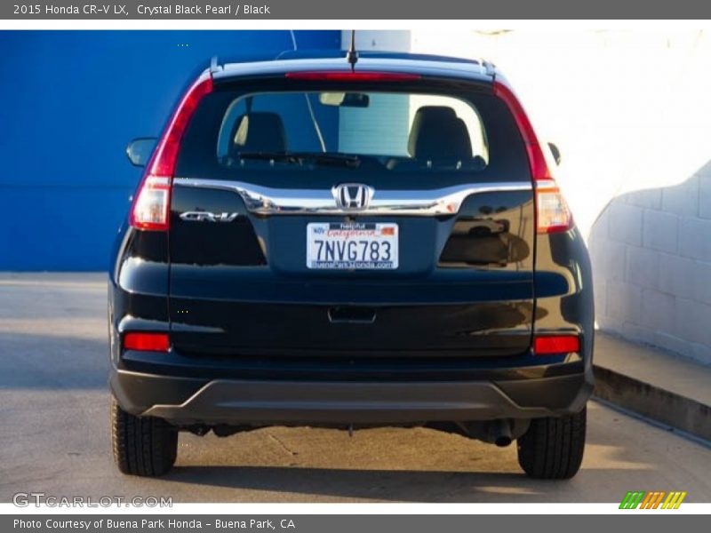 Crystal Black Pearl / Black 2015 Honda CR-V LX