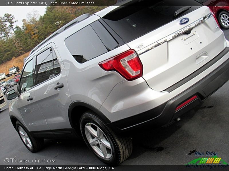 Ingot Silver / Medium Stone 2019 Ford Explorer 4WD