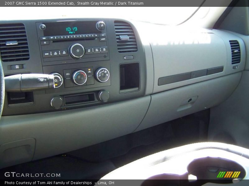 Stealth Gray Metallic / Dark Titanium 2007 GMC Sierra 1500 Extended Cab