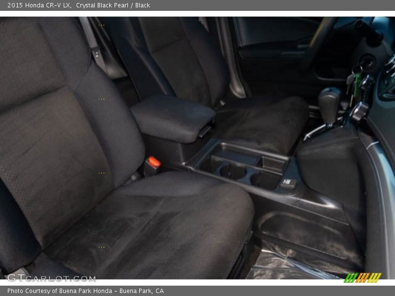 Crystal Black Pearl / Black 2015 Honda CR-V LX
