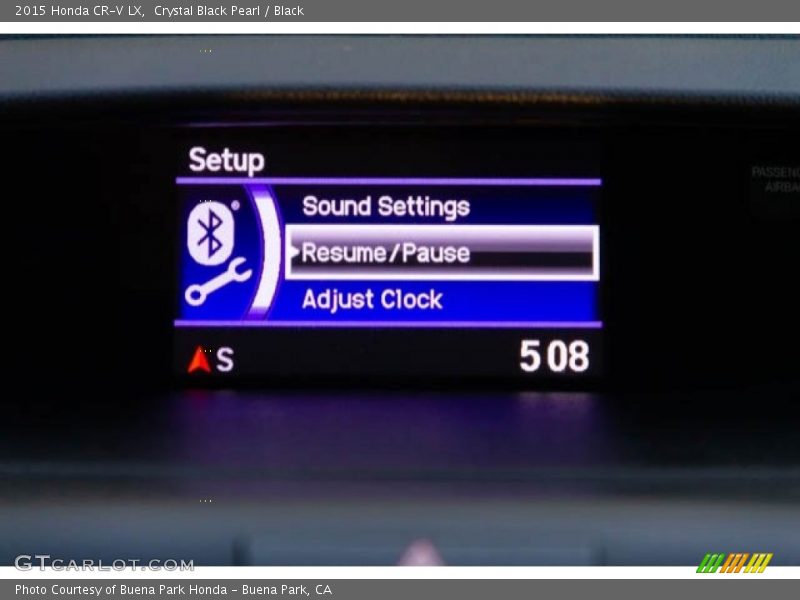 Crystal Black Pearl / Black 2015 Honda CR-V LX