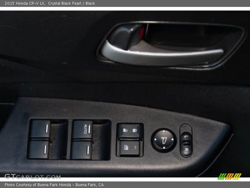 Crystal Black Pearl / Black 2015 Honda CR-V LX
