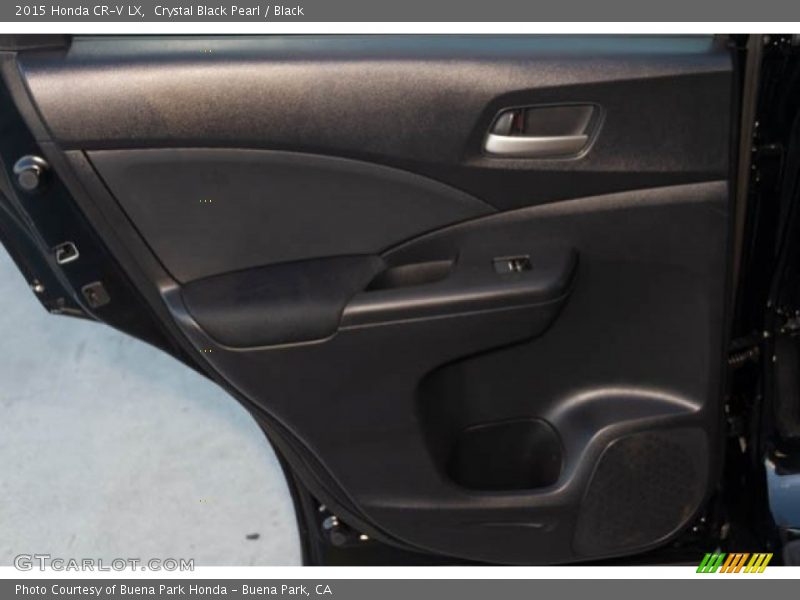 Crystal Black Pearl / Black 2015 Honda CR-V LX