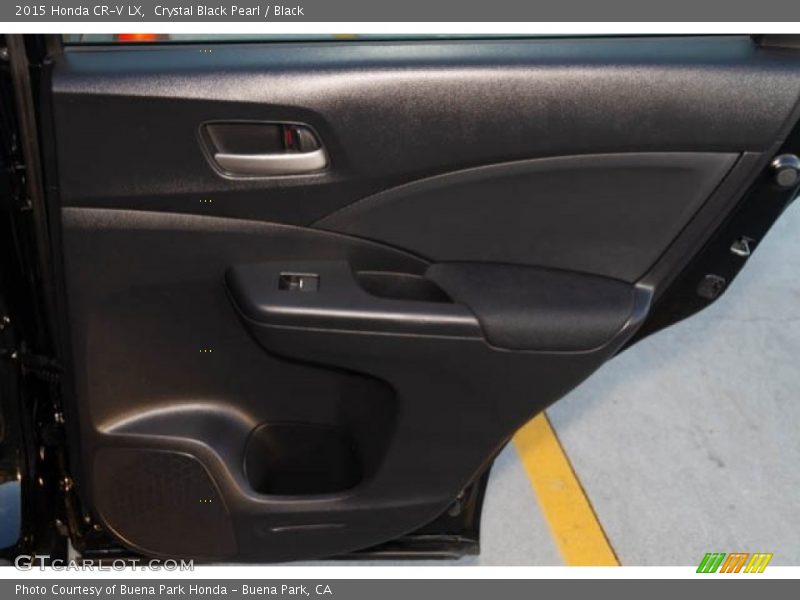 Crystal Black Pearl / Black 2015 Honda CR-V LX