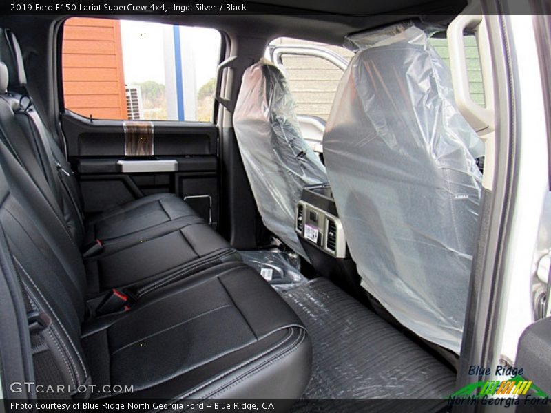 Ingot Silver / Black 2019 Ford F150 Lariat SuperCrew 4x4