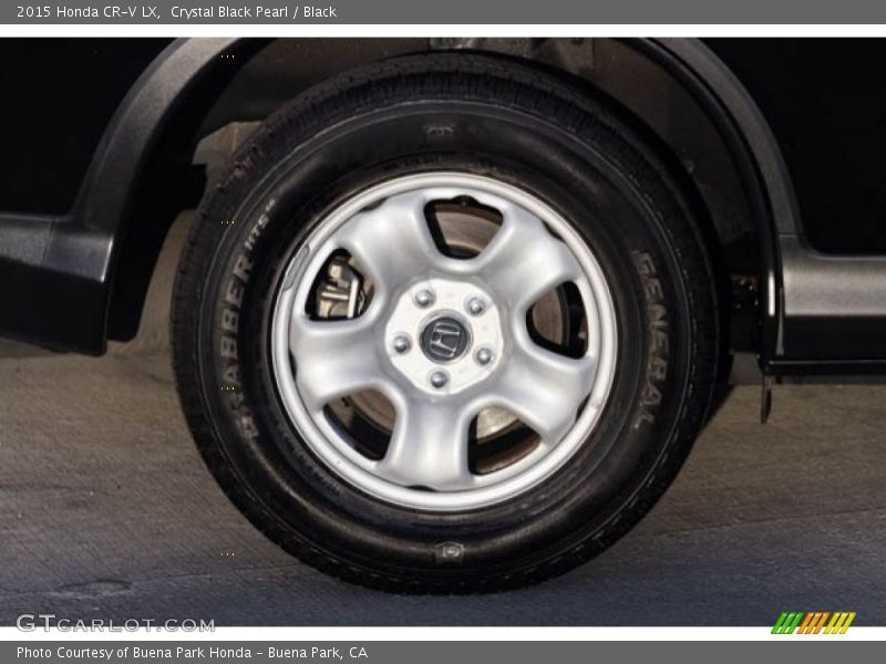 Crystal Black Pearl / Black 2015 Honda CR-V LX
