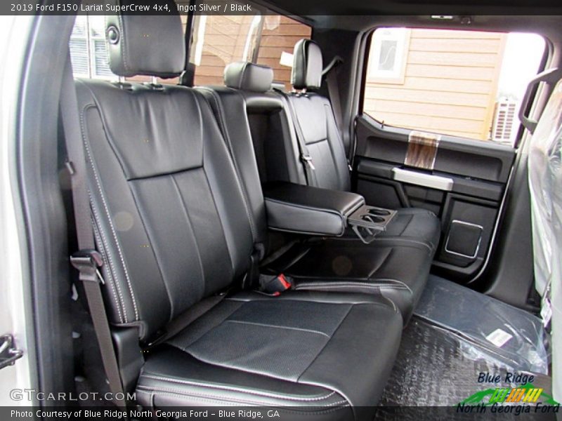 Ingot Silver / Black 2019 Ford F150 Lariat SuperCrew 4x4