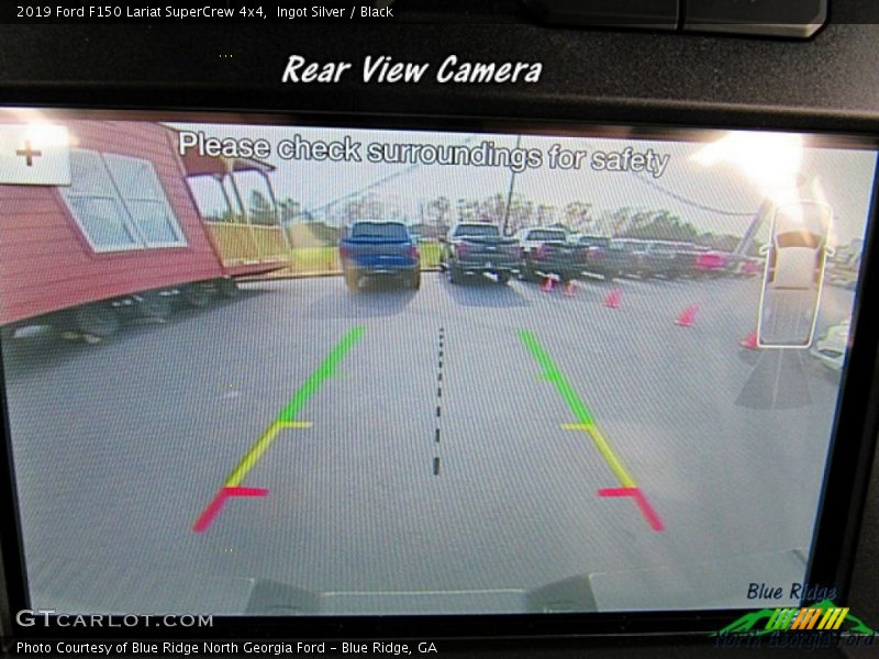 Ingot Silver / Black 2019 Ford F150 Lariat SuperCrew 4x4