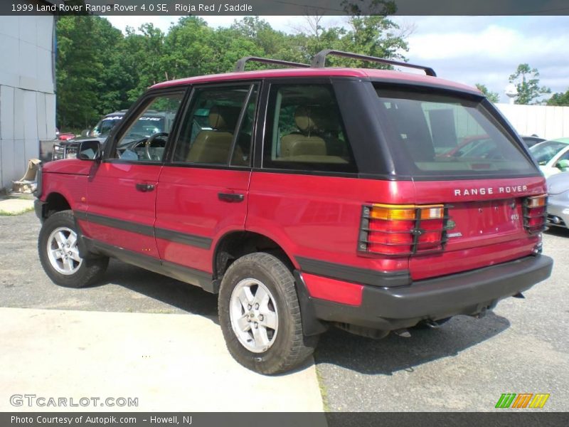Rioja Red / Saddle 1999 Land Rover Range Rover 4.0 SE