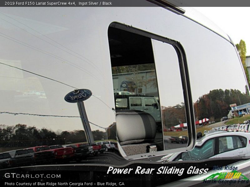 Ingot Silver / Black 2019 Ford F150 Lariat SuperCrew 4x4