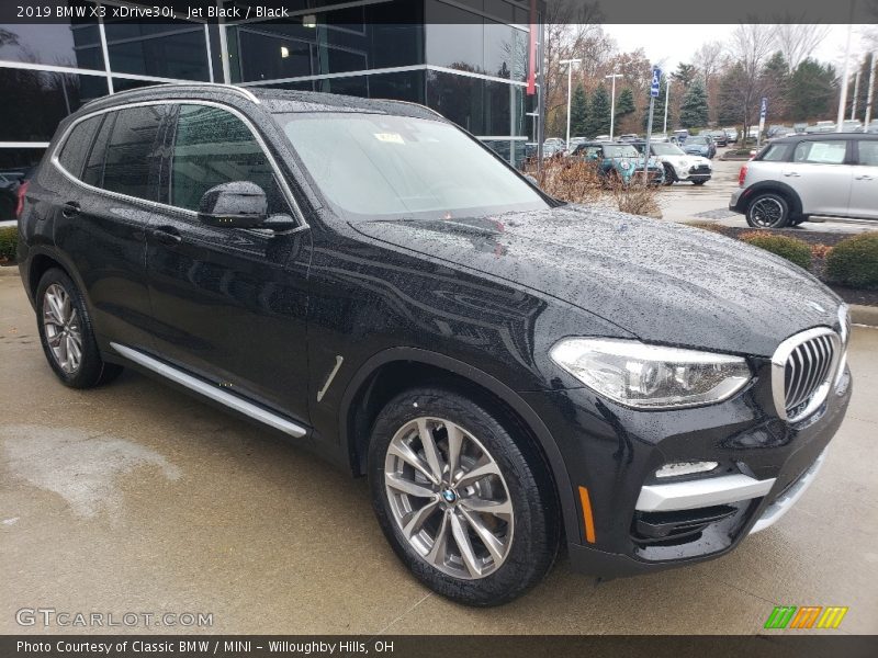 Jet Black / Black 2019 BMW X3 xDrive30i