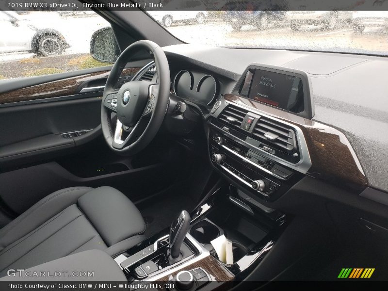 Phytonic Blue Metallic / Black 2019 BMW X3 xDrive30i