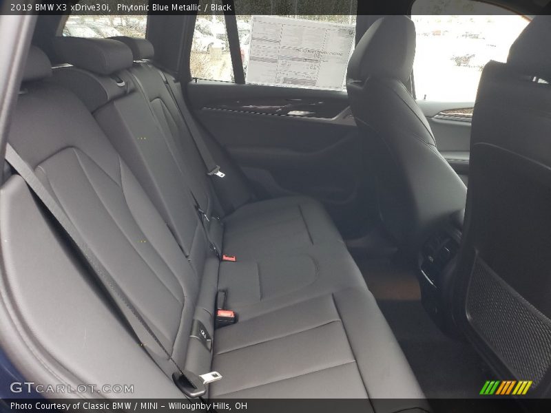 Phytonic Blue Metallic / Black 2019 BMW X3 xDrive30i