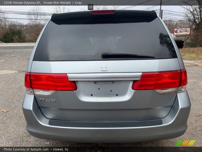 Ocean Mist Metallic / Gray 2008 Honda Odyssey EX