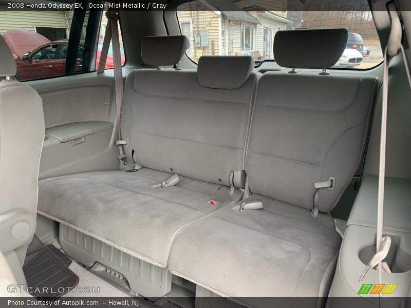 Ocean Mist Metallic / Gray 2008 Honda Odyssey EX