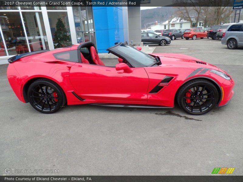 Torch Red / Adrenaline Red 2017 Chevrolet Corvette Grand Sport Coupe