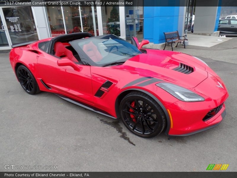 Torch Red / Adrenaline Red 2017 Chevrolet Corvette Grand Sport Coupe