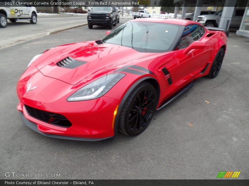 Torch Red / Adrenaline Red 2017 Chevrolet Corvette Grand Sport Coupe