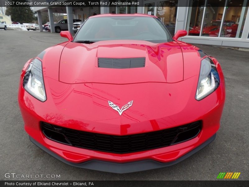 Torch Red / Adrenaline Red 2017 Chevrolet Corvette Grand Sport Coupe